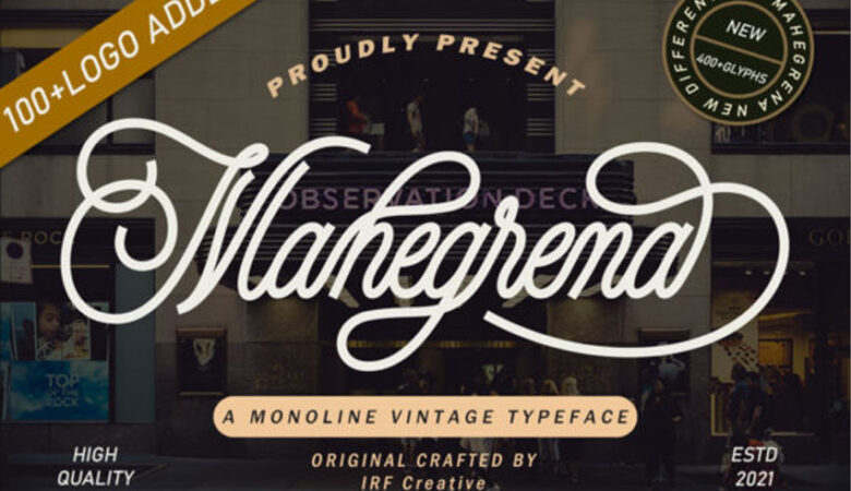 Mahegrena Font