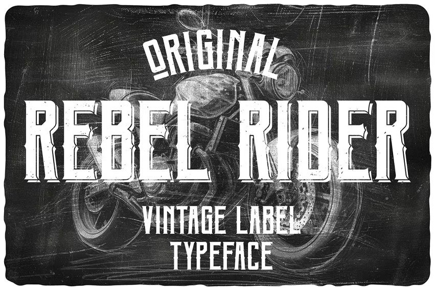 Rebel Rider Font