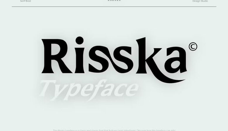 Risska Typeface Font