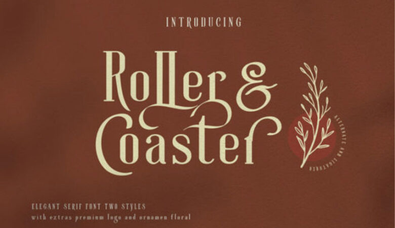 Roller Coaster Font