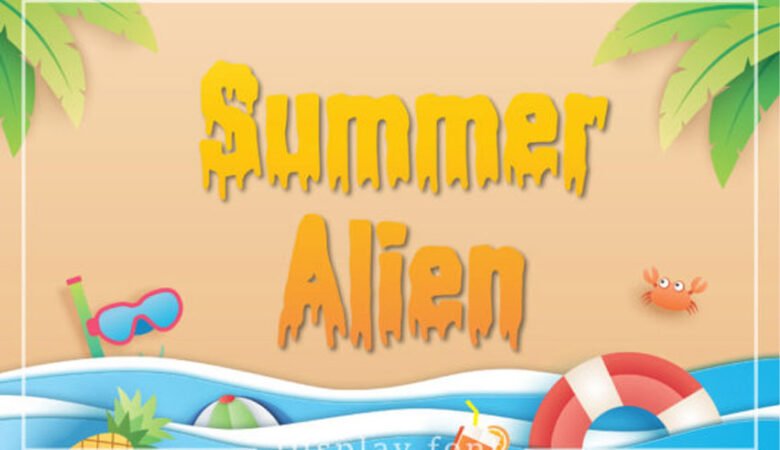 Summer Alien Font