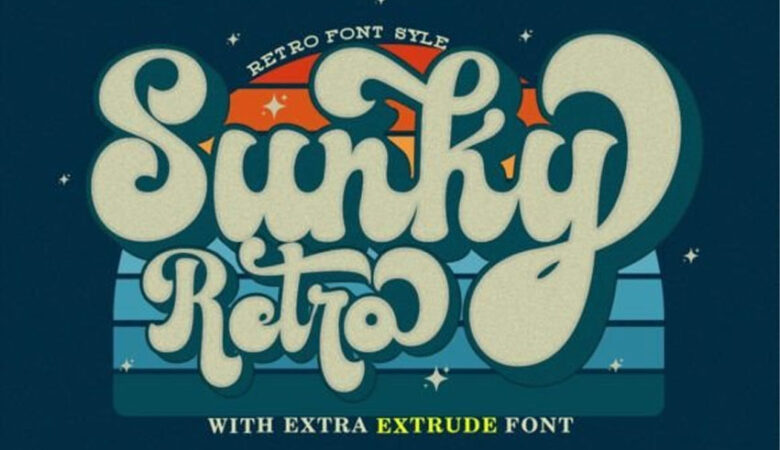 Sunky Retro Font