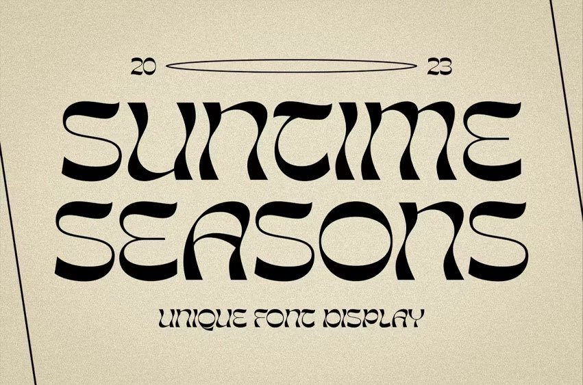 Suntime Seasons Font