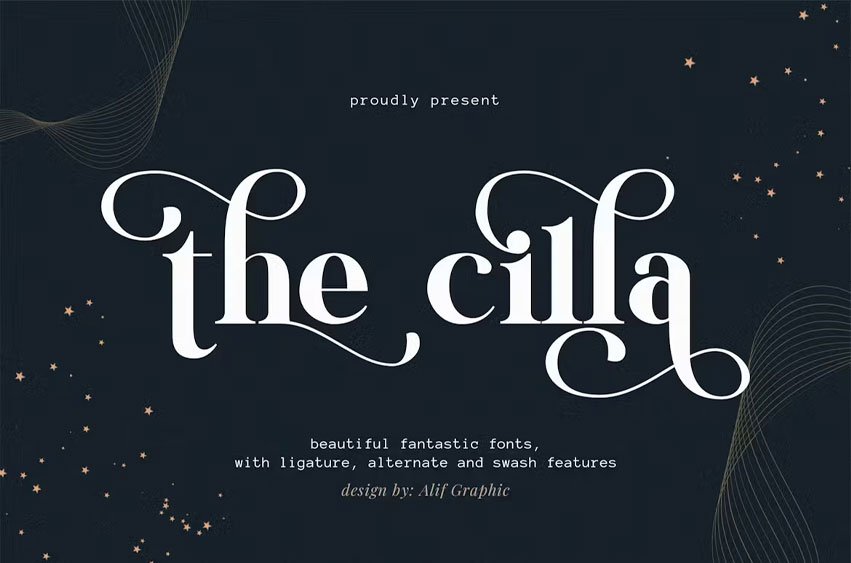 The Cilla Font