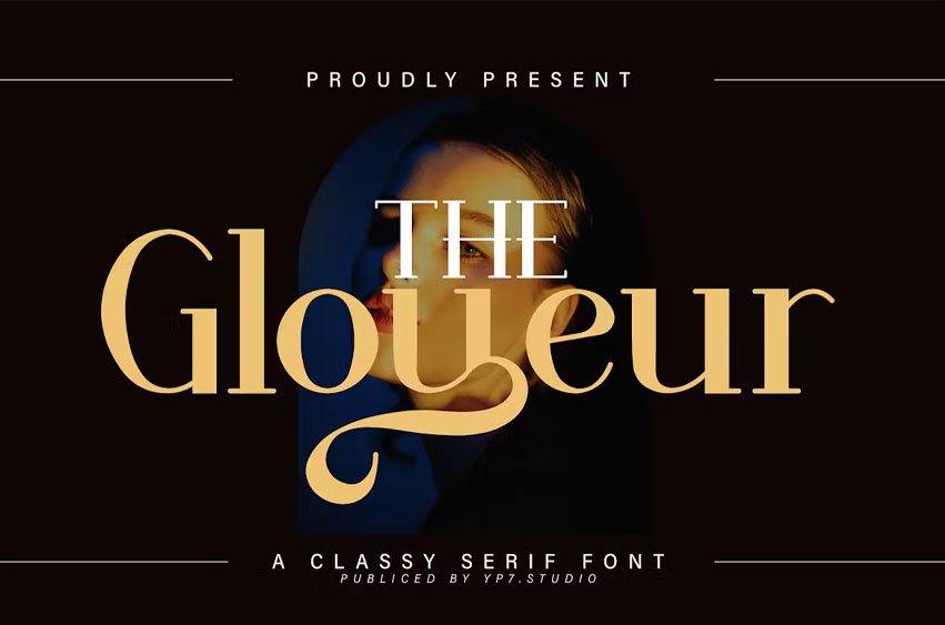The Gloyeur Font