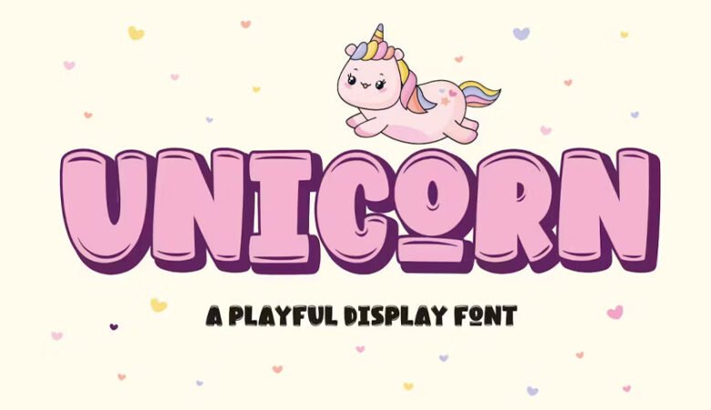 Unicorn Font