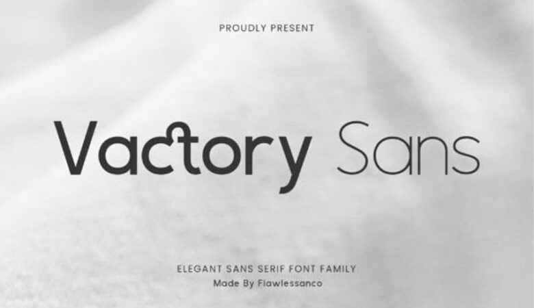 Vactory Sans Font