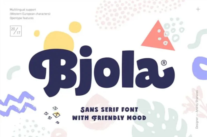 Bjola Font