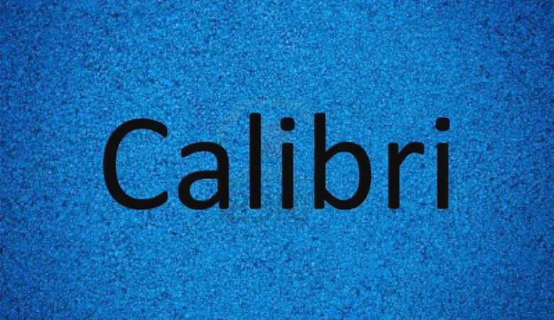 Calibri Sans Font