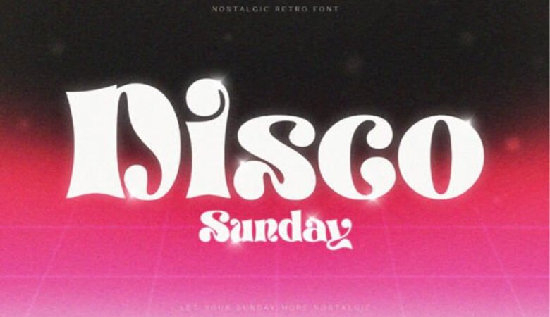 Disco Sunday Font