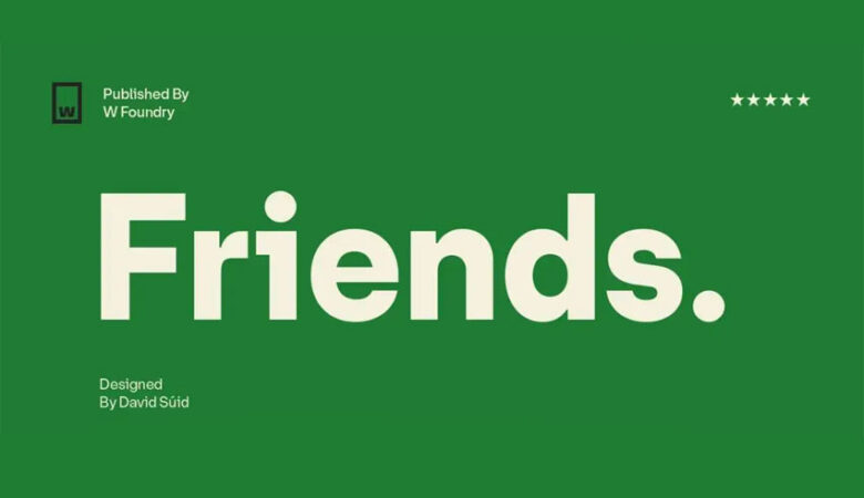 Friends Font