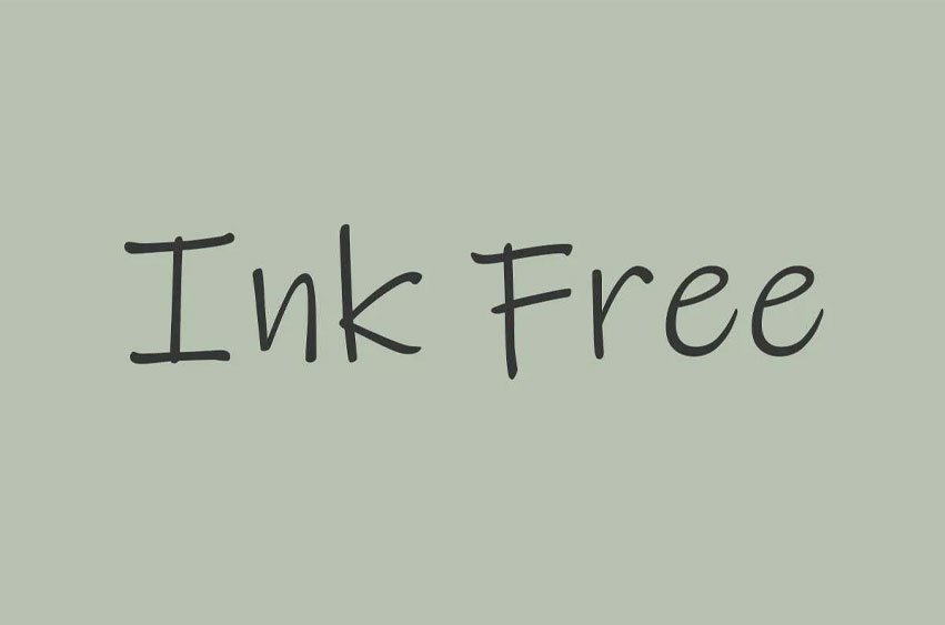 Ink Free Font