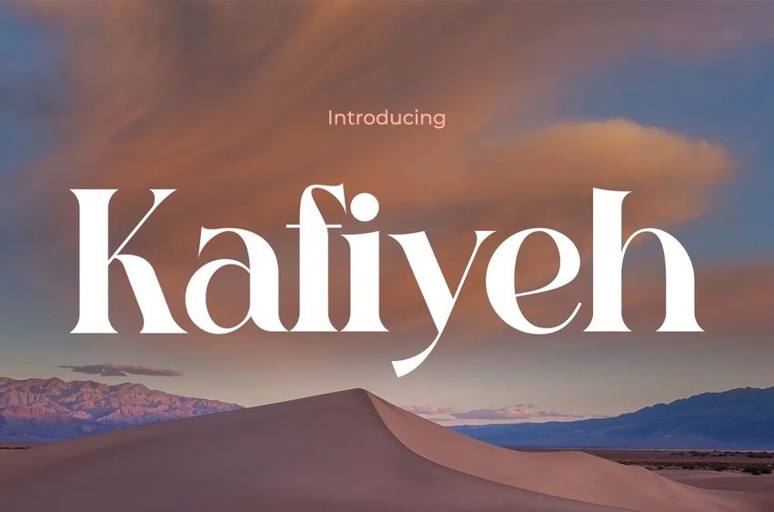 Kafiyeh Font