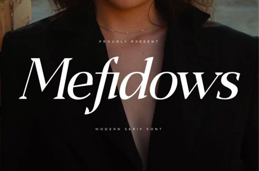Mefidows Font