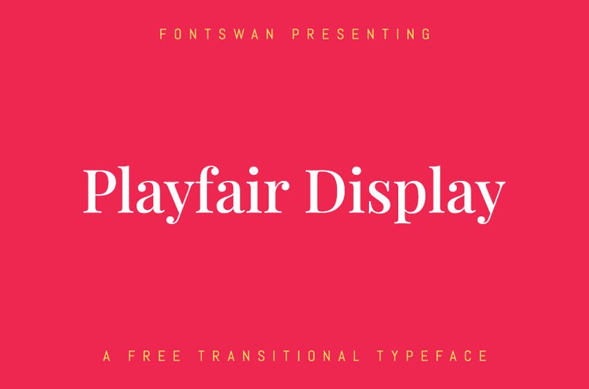 Playfair Display Font
