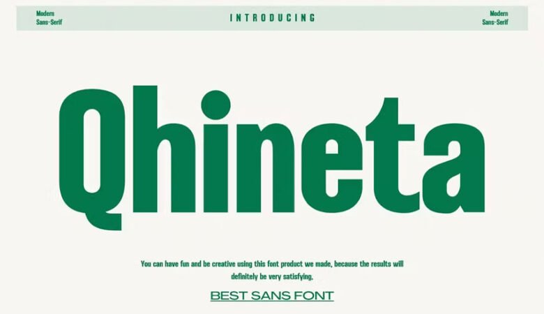 Qhineta Font