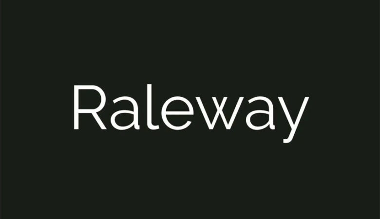 Raleway Font
