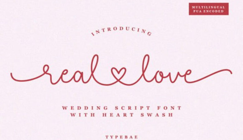 Real Love Font