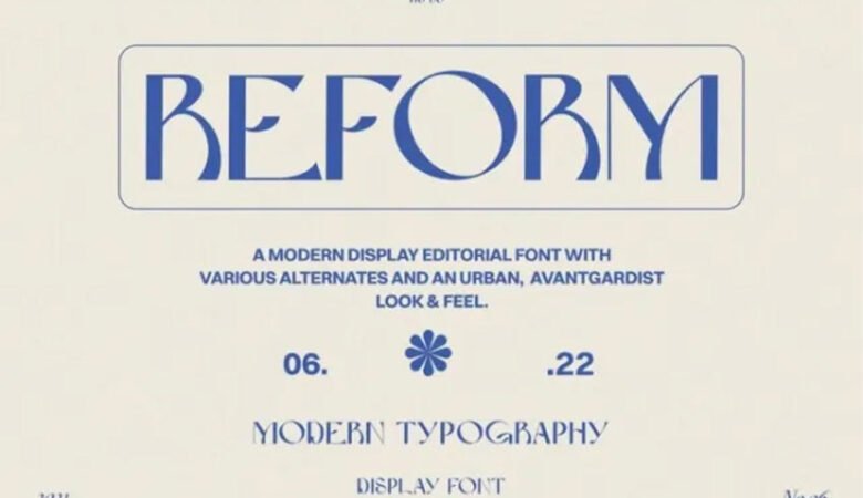 Reform Font