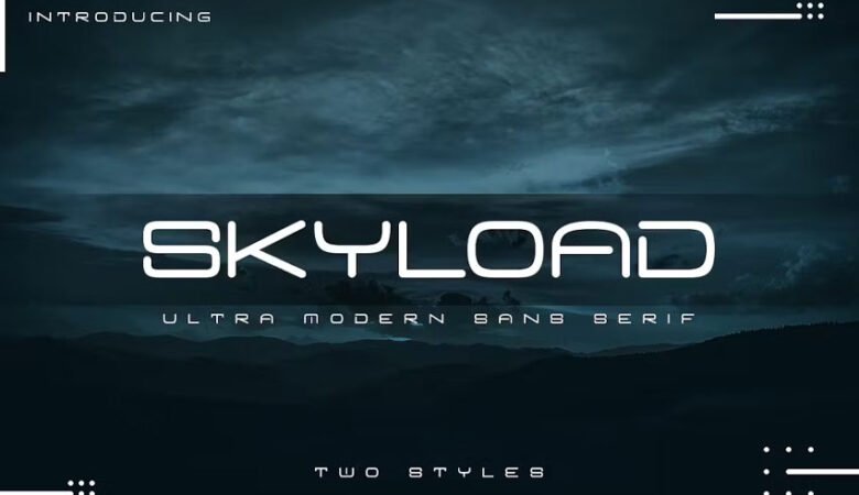 Skyload Font