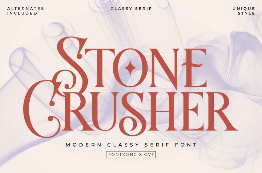 Stone Crusher Font