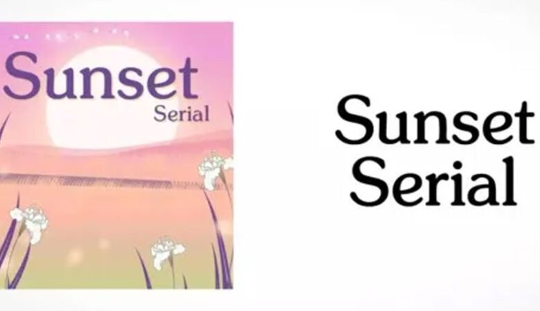 Sunset Serial Font