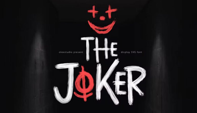 The Joker Font