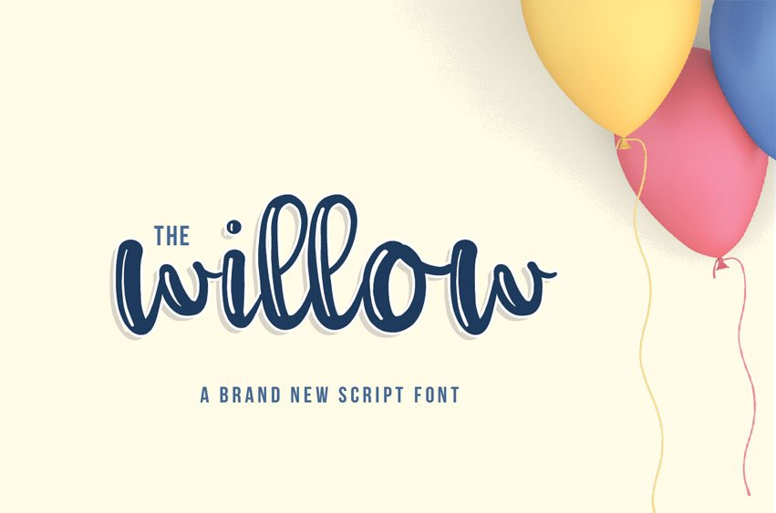 The Willow Font