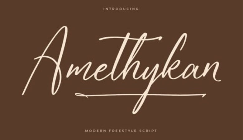 Amethykan Font