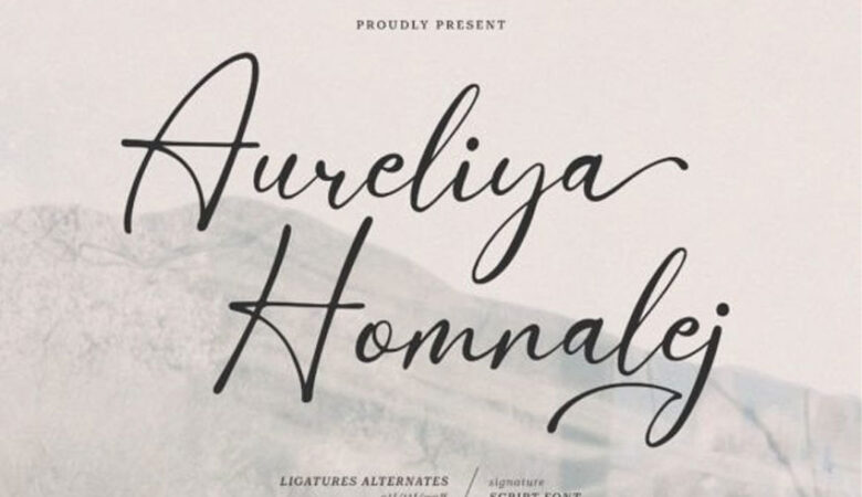 Aureliya Homnalej Font