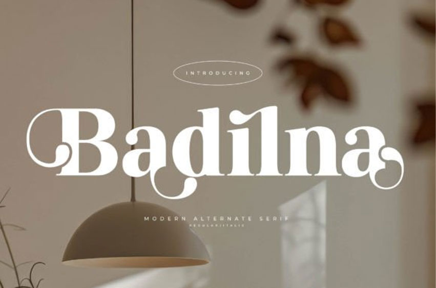 Badilna Font