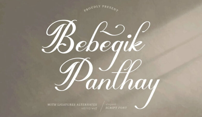 Bebegik Panthay Font