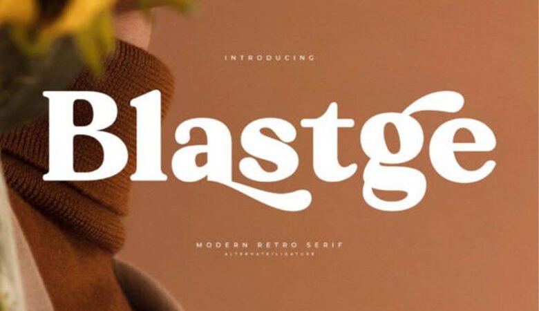 Blastge Font