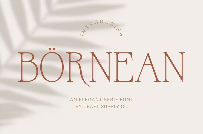 Bornean Font