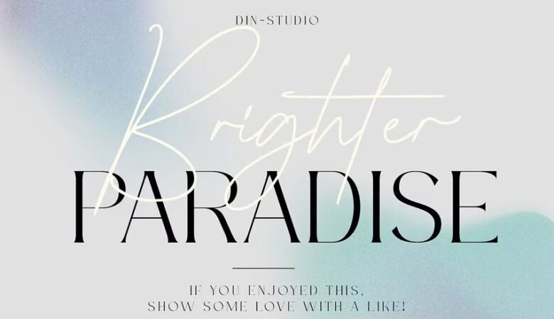 Brighter Paradise Font