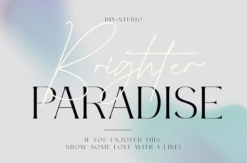 Brighter Paradise Font