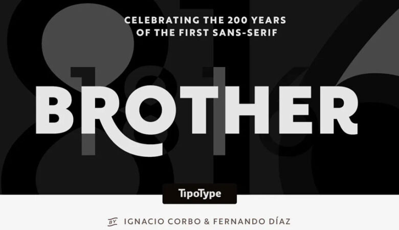 Brother 1816 Font
