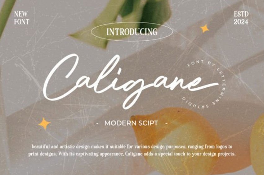 Caligane Font