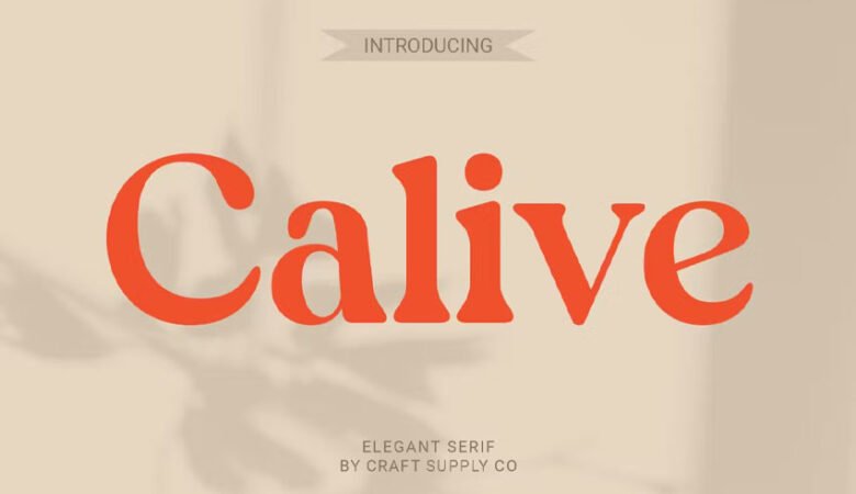 Calive Font