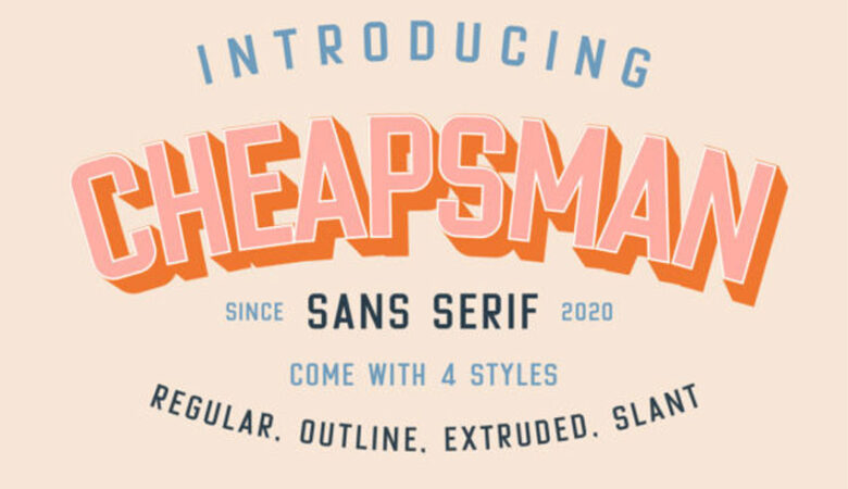 Cheapsman Font