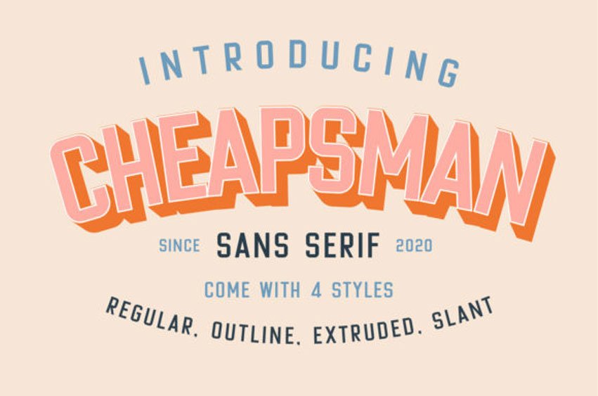 Cheapsman Font