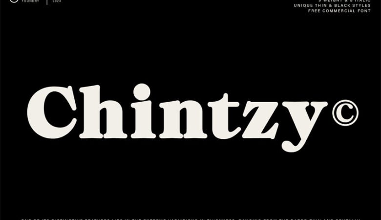 Chintzy Font