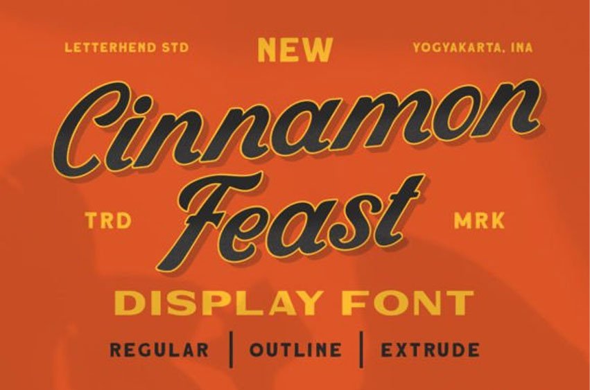 Cinnamon Feast Font