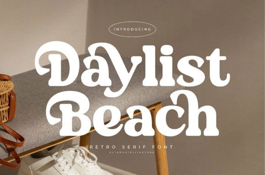 Daylist Beach Font