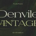 Denvile Vintage Font