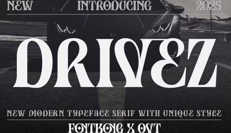 Drivez Font