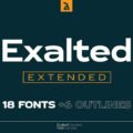 Exalted Extended Font