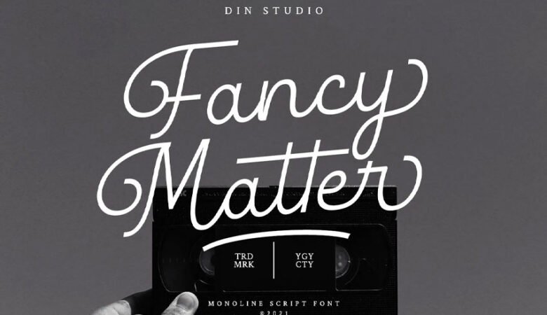 Fancy Matter Font