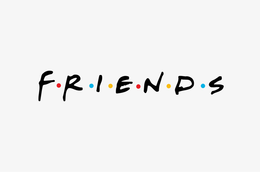 Friends Logo Font