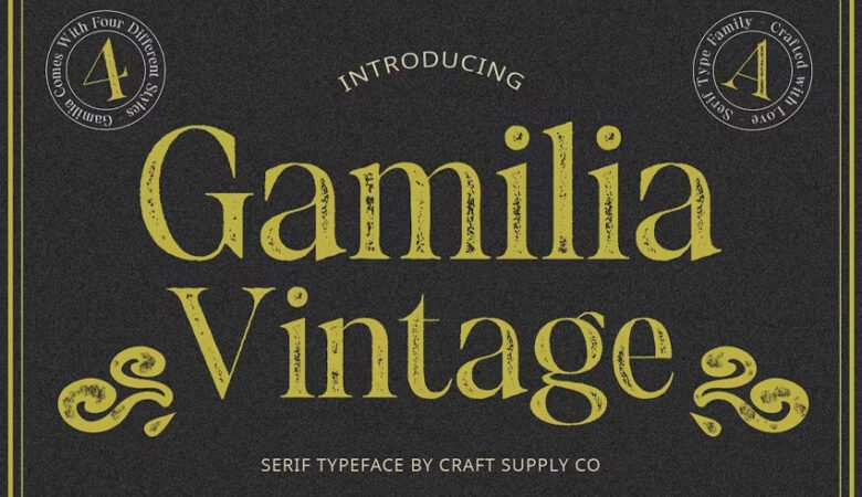 Gamilia Font